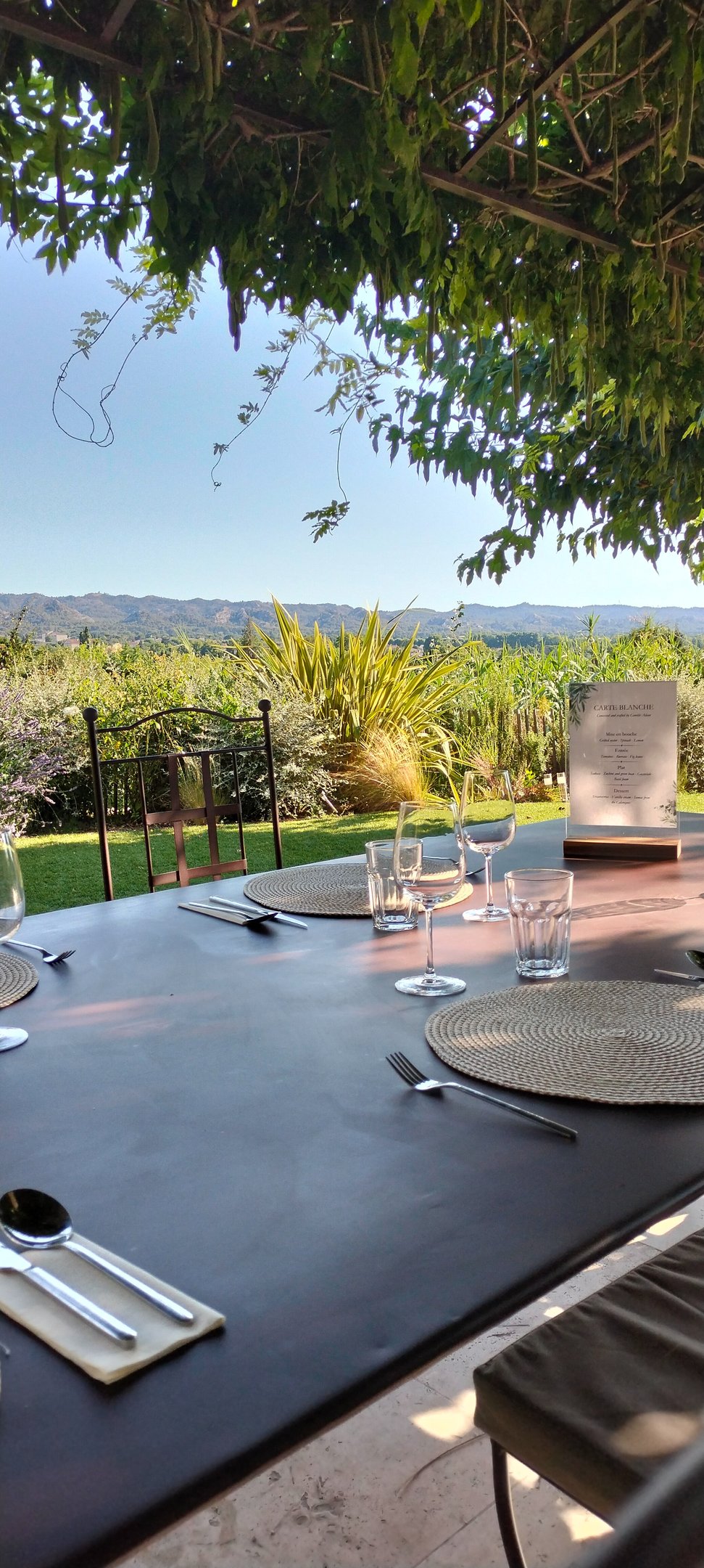 Dîner à domicile en Provence