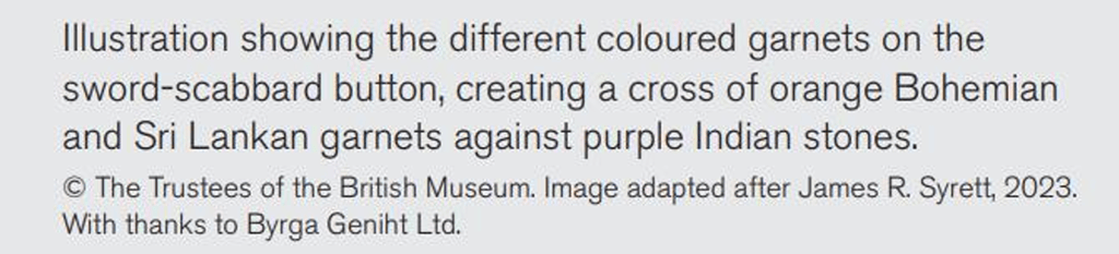 British Museum caption crediting BYRGA GENIHT