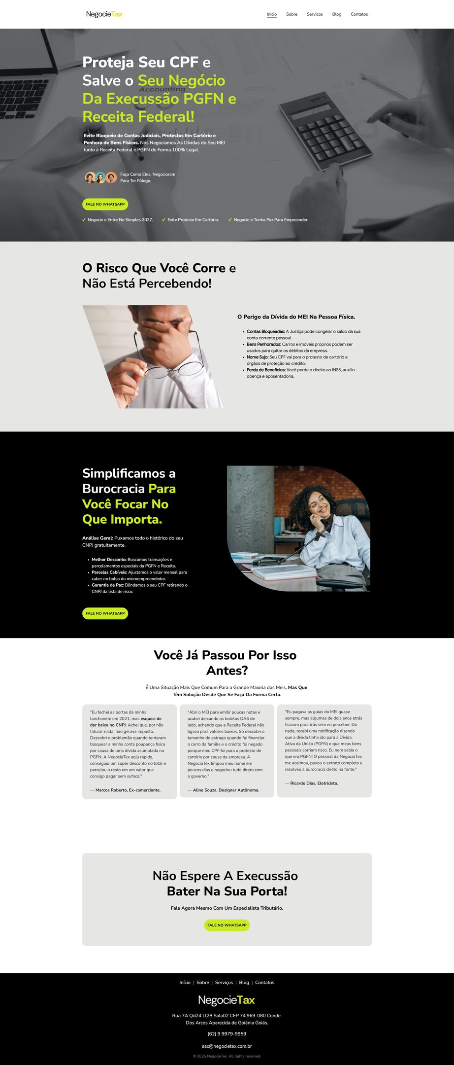 Site Negocie Tax