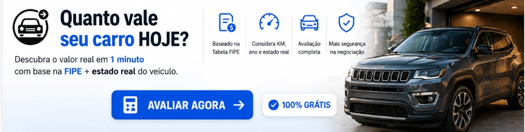 Calculadora de avaliação Seu Carro Usado