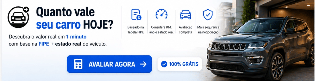 Calculadora de avaliação Seu Carro Usado