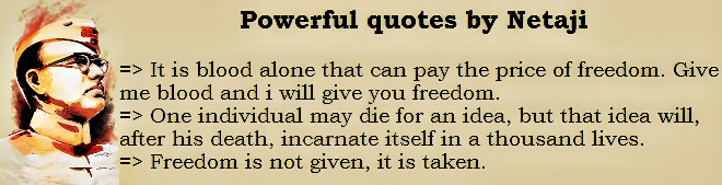 Subhas Chandra Bose
