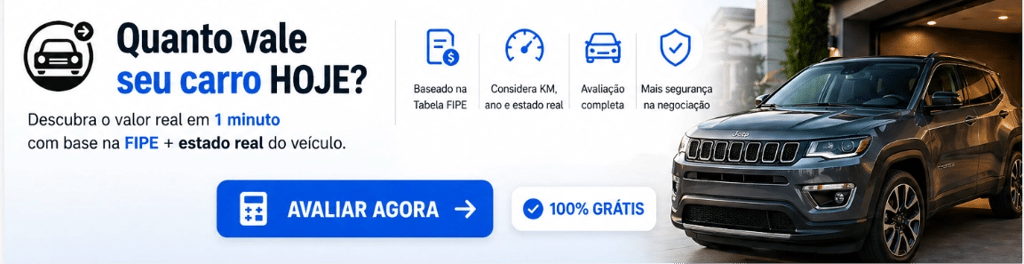 Calculadora de avaliação Seu Carro Usado