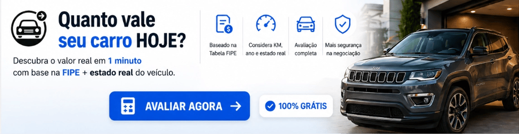 Calculadora de avaliação Seu Carro Usado