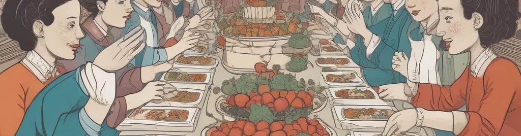 a group of people standing around a display of video screens