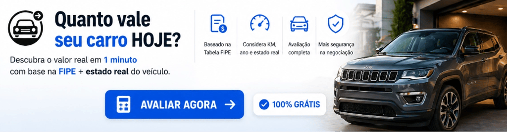 Calculadora de avaliação Seu Carro Usado