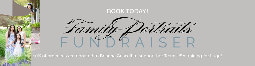 Family Portraits Fundraiser Banner