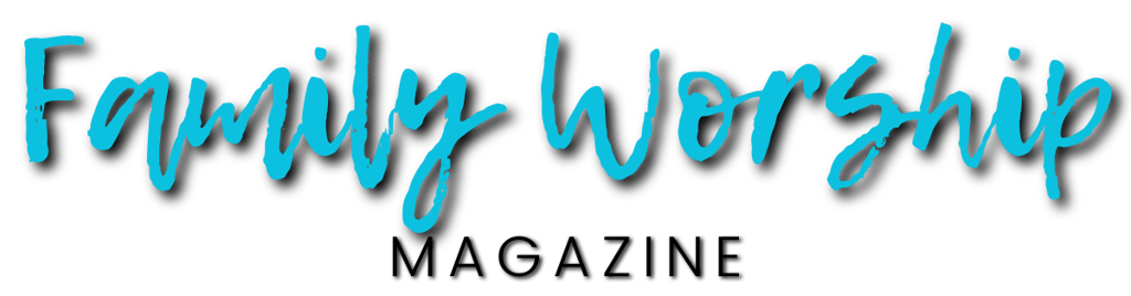 a family worship service logo with the words family worship