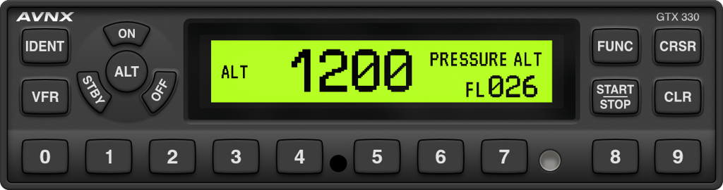 AVNX GTX 330 replica with high-resolution digital display
