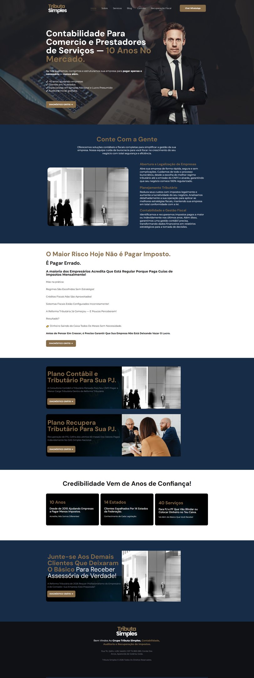 Site Tributa Simples