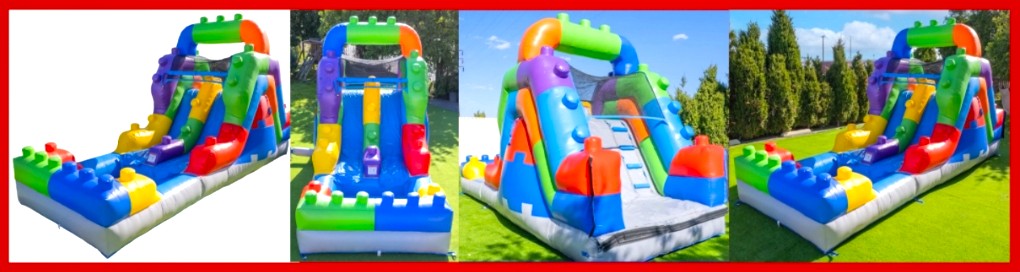 BLOCK PARTY DOUBLE SLIDE. DRY, WET WITH POOL OR BALL PIT. Bookings 832-216-8423