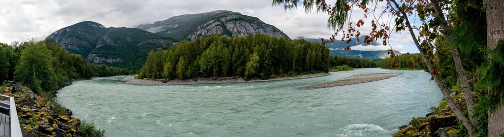 View of Bella Coola River