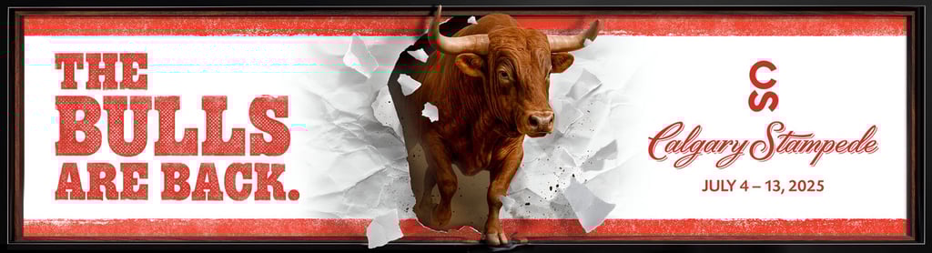Calgary Stampede Digital Billboard 2025