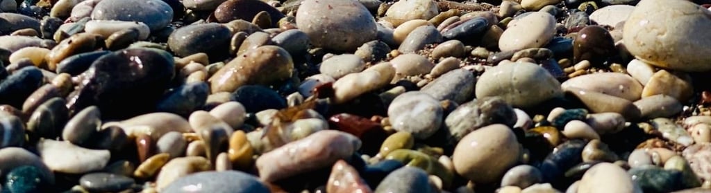 Stones on the beach