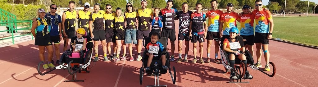 Sillas Joelette para senderismo adaptado