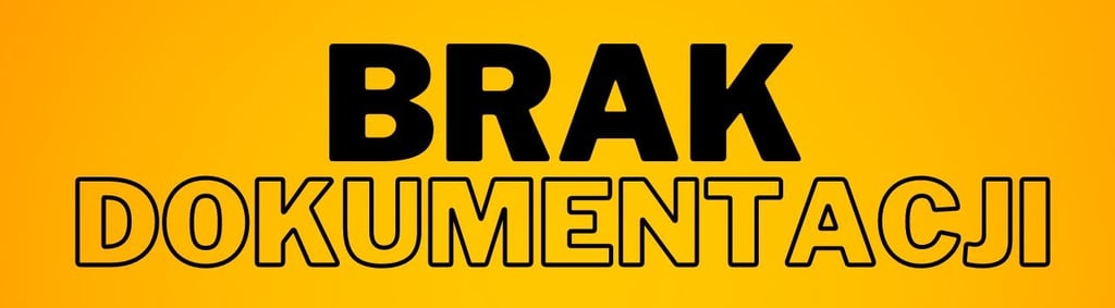 brak dokumentacji