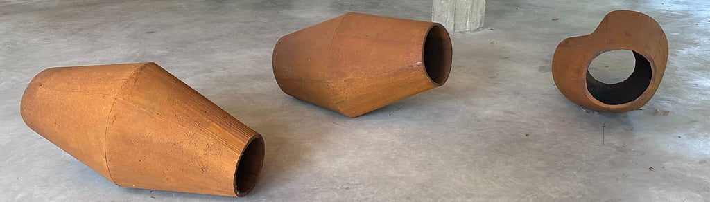 Trois fuseaux, 2022 Fonte, Fonte au sable, Fonderie de la scarpe ©16mag