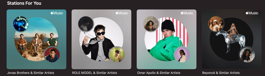 Apple Music artist stations