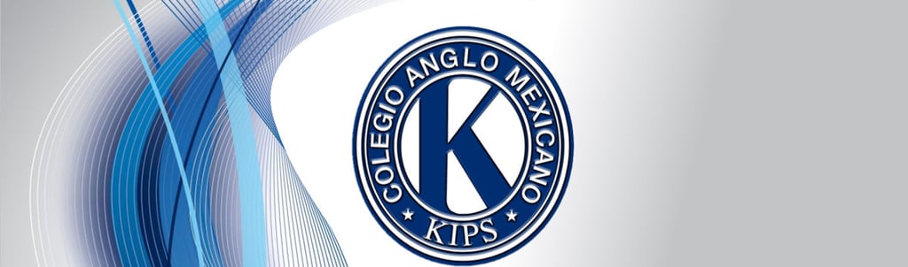 Banner del Colegio Anglo Mexicano KIPS en Valle Dorado Tlalnepantla.