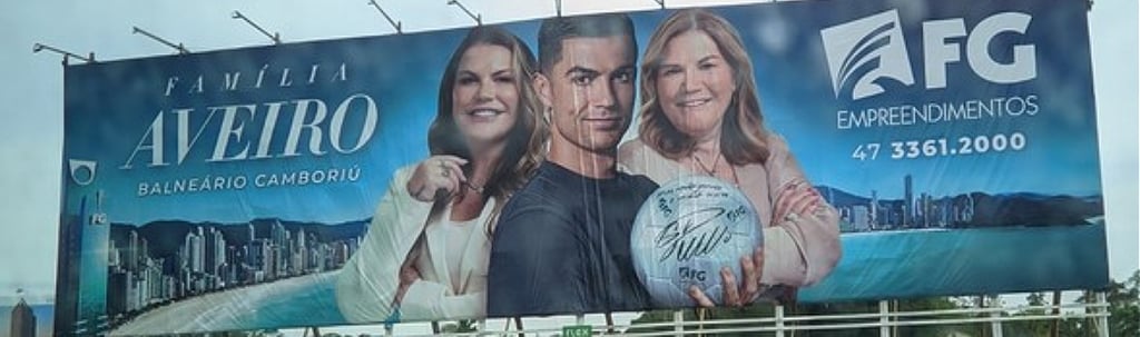 CRISTIANO RONALDO EM CAMBURIÚ SANTA CATARINA