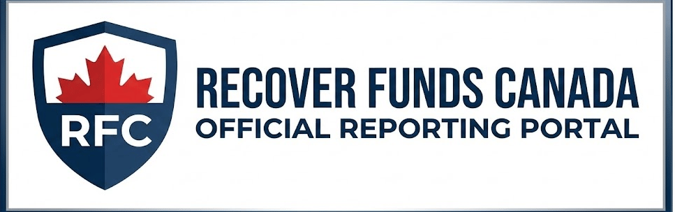 This is a banner that reads Recover Crypto Canada - Official Recovery Agency