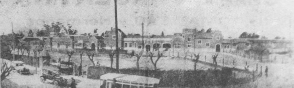 Estación Temperley, cuando no existía la plaza