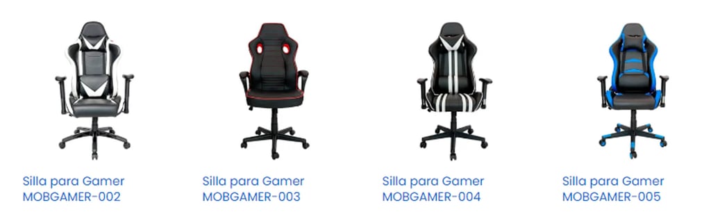 sillas gamers