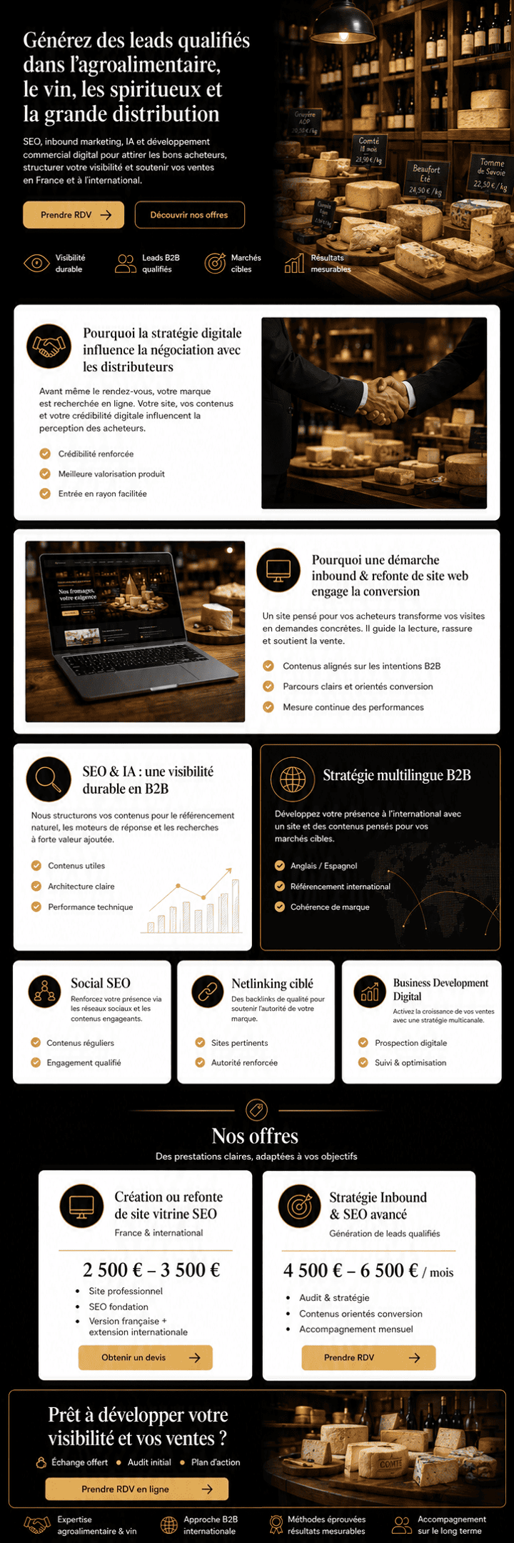 inbound marketing dans l'agroalimentaire et les spiritueux