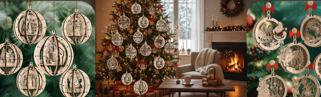 WEIHNACHTSDEKORATION UND PERSONALISIERTE HOLZLAMPEN BUCHS SG.