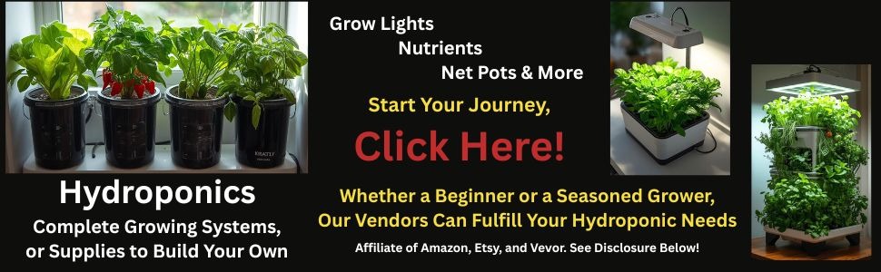 Image link to hydroponic equipment and supplies vendors