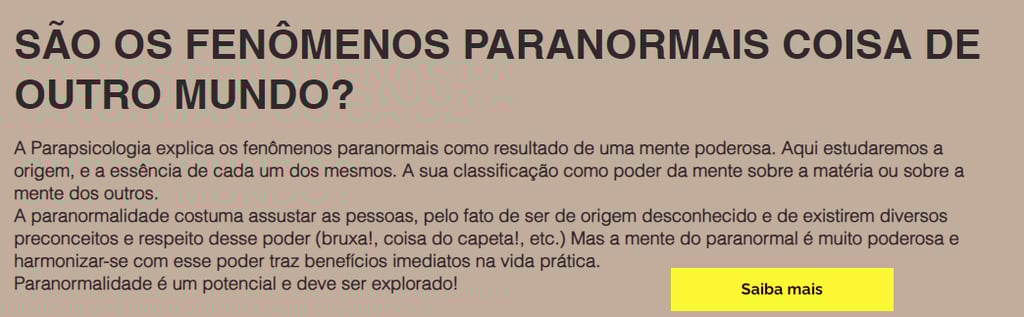 sao os fenomenos paranormais coisa de outro mundo