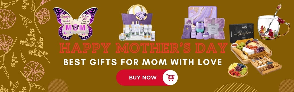 a mother's day gift guide for mom