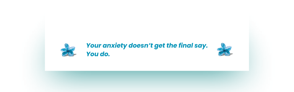 Quote about overcoming anxiety