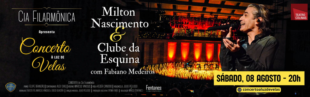 Milton Nascimento por Fabiano Medeiros - Concerto à luz de velas