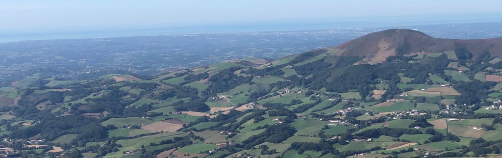 Depuis le Mont Baigura