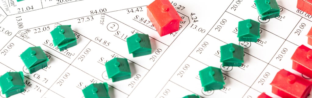 a real estate plan of housing in LA