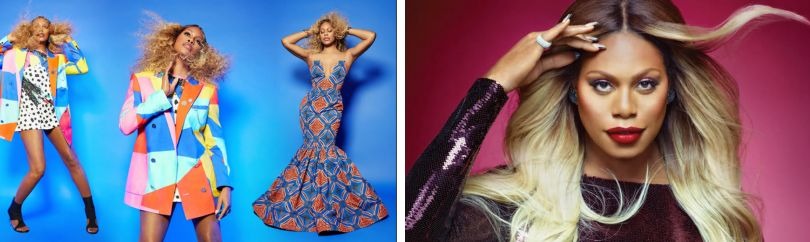 Images of trans Icon Laverne Cox