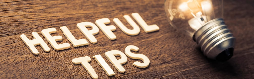 Tip indicator graphic