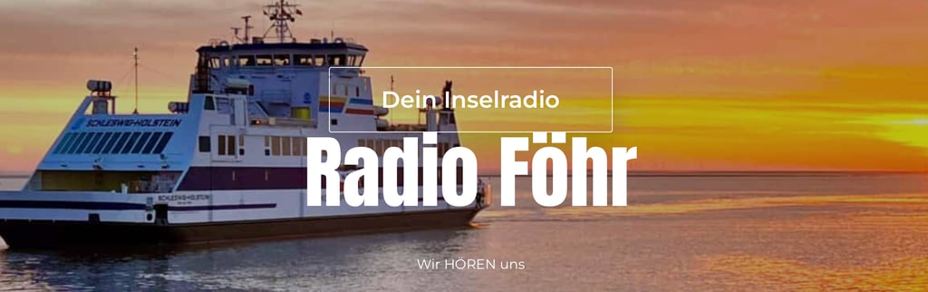 Banner des Inselradio Föhr