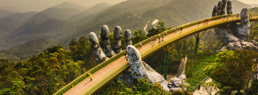 Vietnam Bana hills & Golden bridge tour with PP Holidays