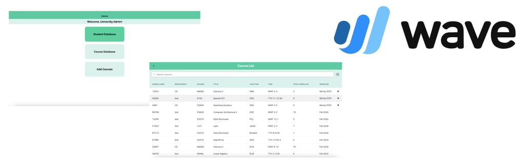 Jump Finance course registration and payment dashboard