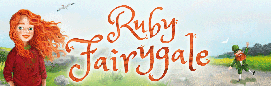 Banner für Kinderbuchserie Ruby Fairygale
