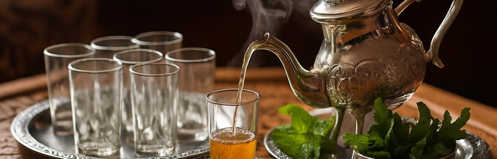 Moroccan mint tea