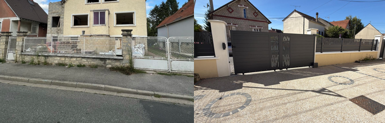 Réalisation d'un portails automatique