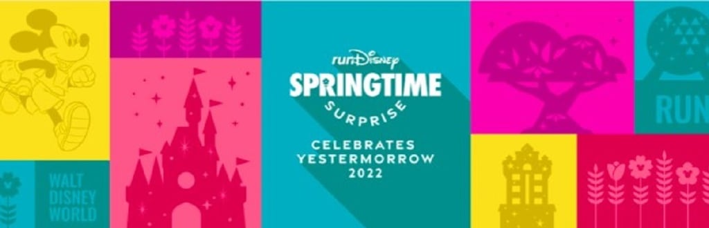 2022 runDisney Springtime Surprise Weekend Logo