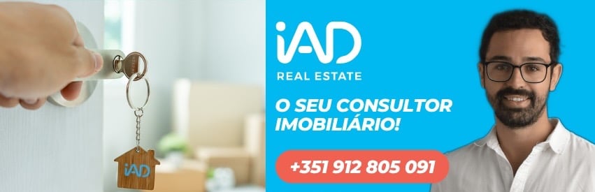 Consultor imobiliário André Branco — IAD Real Estate Portugal, contacto +351 912 805 091