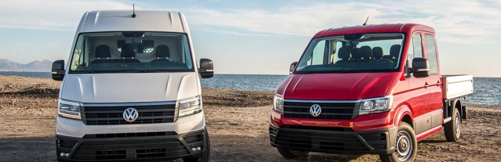 Furgoneta grande volkswagen