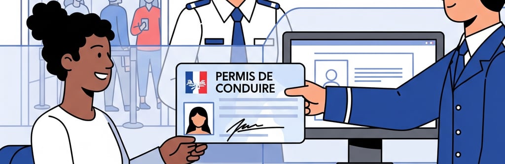 édition permis de conduire