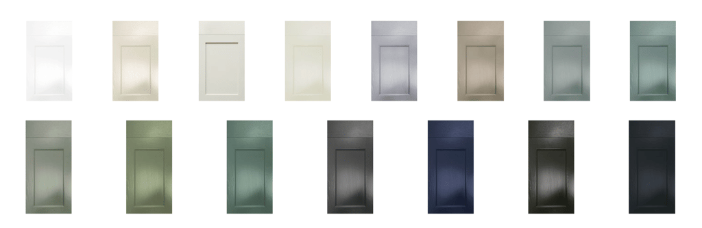 Paint to order solid wood timber shaker doors