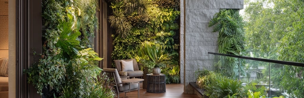 Balcony Garden, urban garden, vertical wall, garden layout, HDB, Apartment balcony